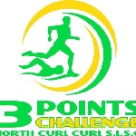 3 Points Challenge and Ocean Swim Logo