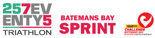 Batemans Bay 2575 Sprint Triathlon Logo