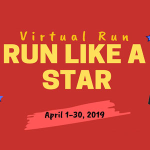 Run Like A Star Virtual Run Logo