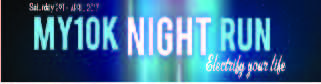 my10k night run Logo