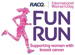 RACQ International Women's Day Fun Run Logo
