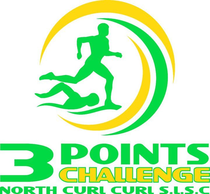 3 Points Challenge and Ocean Swim Logo