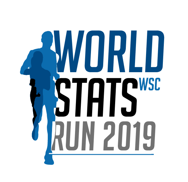 World Stats Run Logo