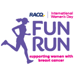 RACQ International Women’s Day Fun Run Logo