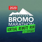 BROMO MARATHON 2020 VIRTUAL REMOTE RUN Logo