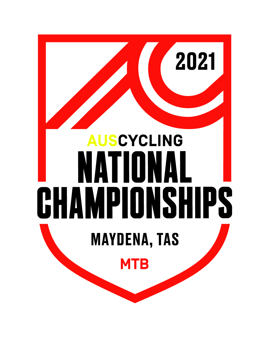 AusCycling Mountain Bike National Championships - E- BIKE Logo