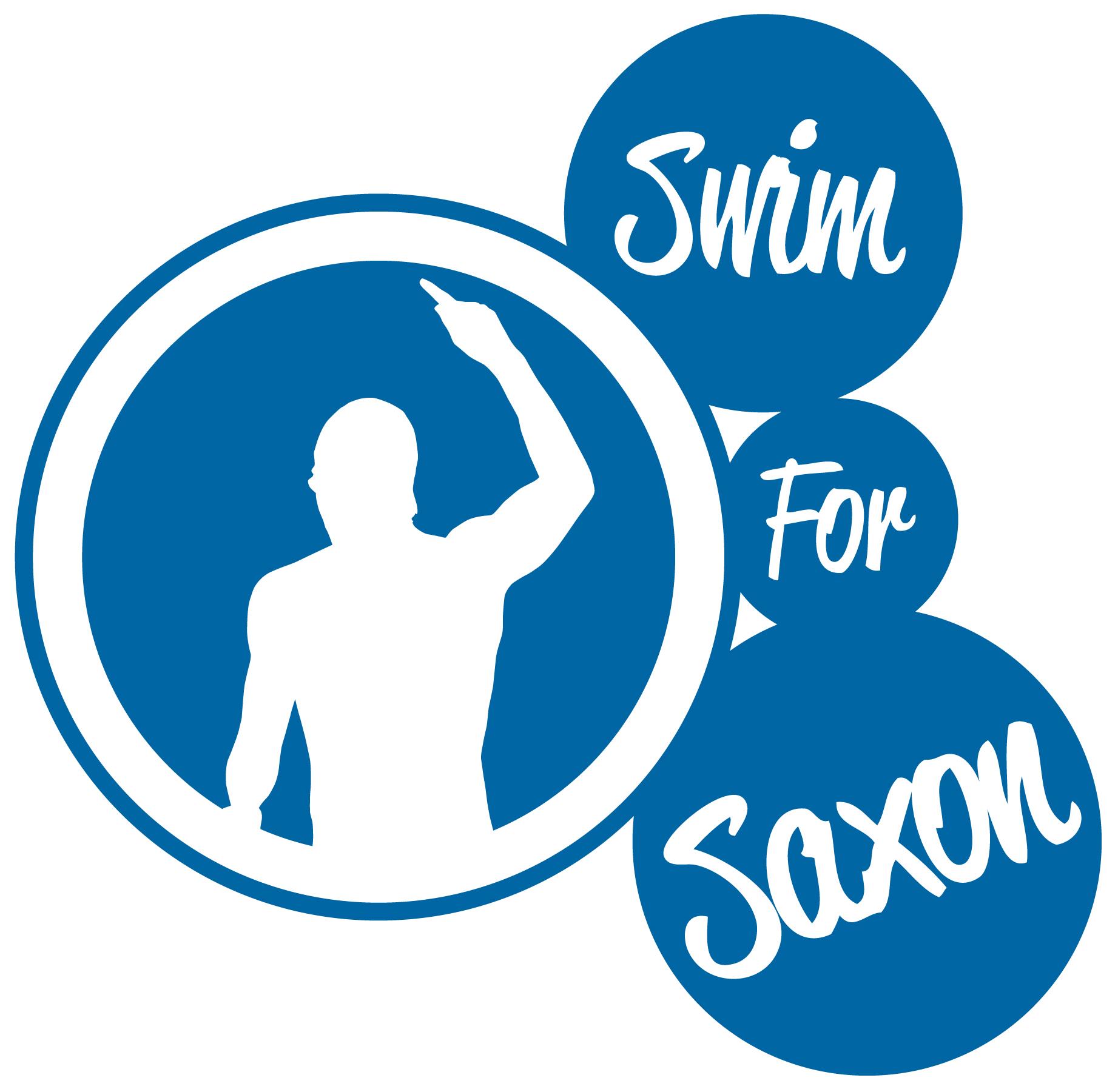 Swim for Saxon Logo