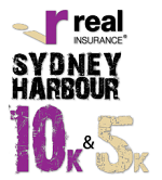 Real Insurance Sydney Harbour 10k & 5k Logo