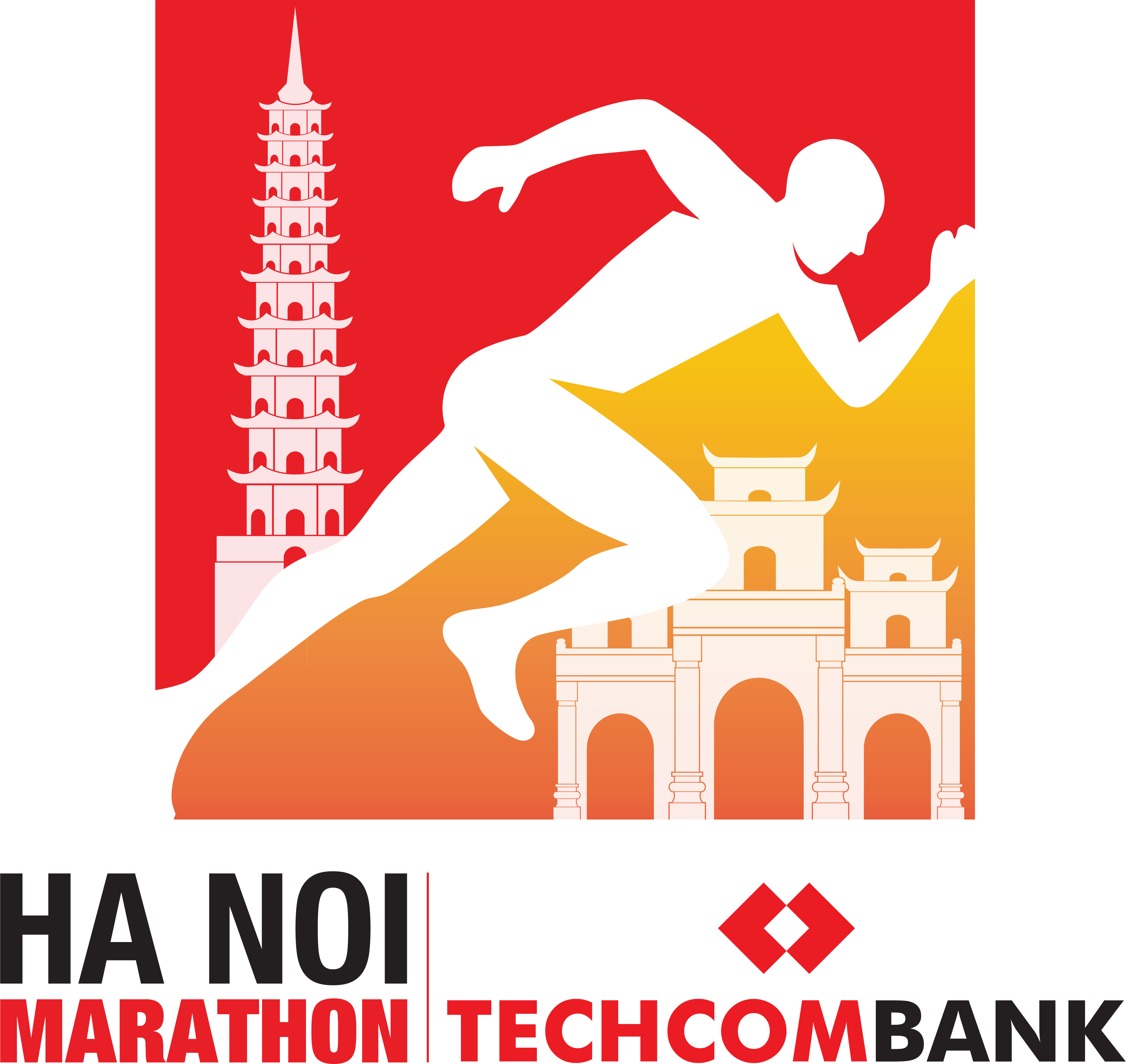 The Inaugural Techcombank Ha Noi Marathon Logo