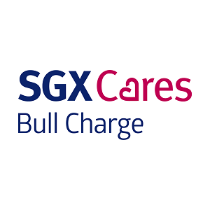 SGX Cares Bull Charge Charity Run Logo