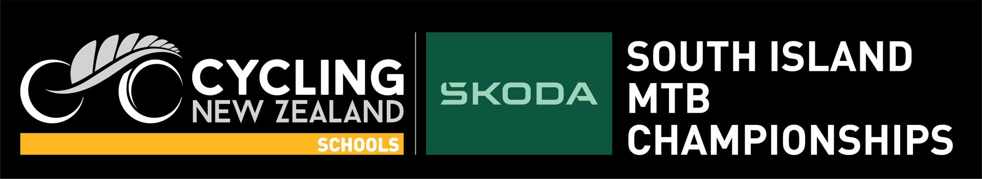 Skoda South Island School MTB Champs - Downhill Logo