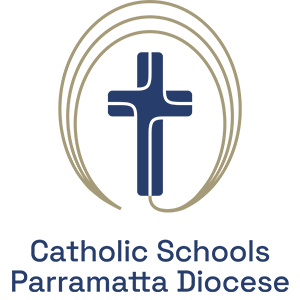 Parramatta Diocese Primary Cross Country Logo