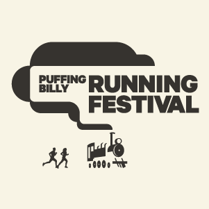 Puffing Billy Running Festival Logo