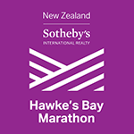 New Zealand Sotheby's International Realty Hawkes Bay Marathon Logo