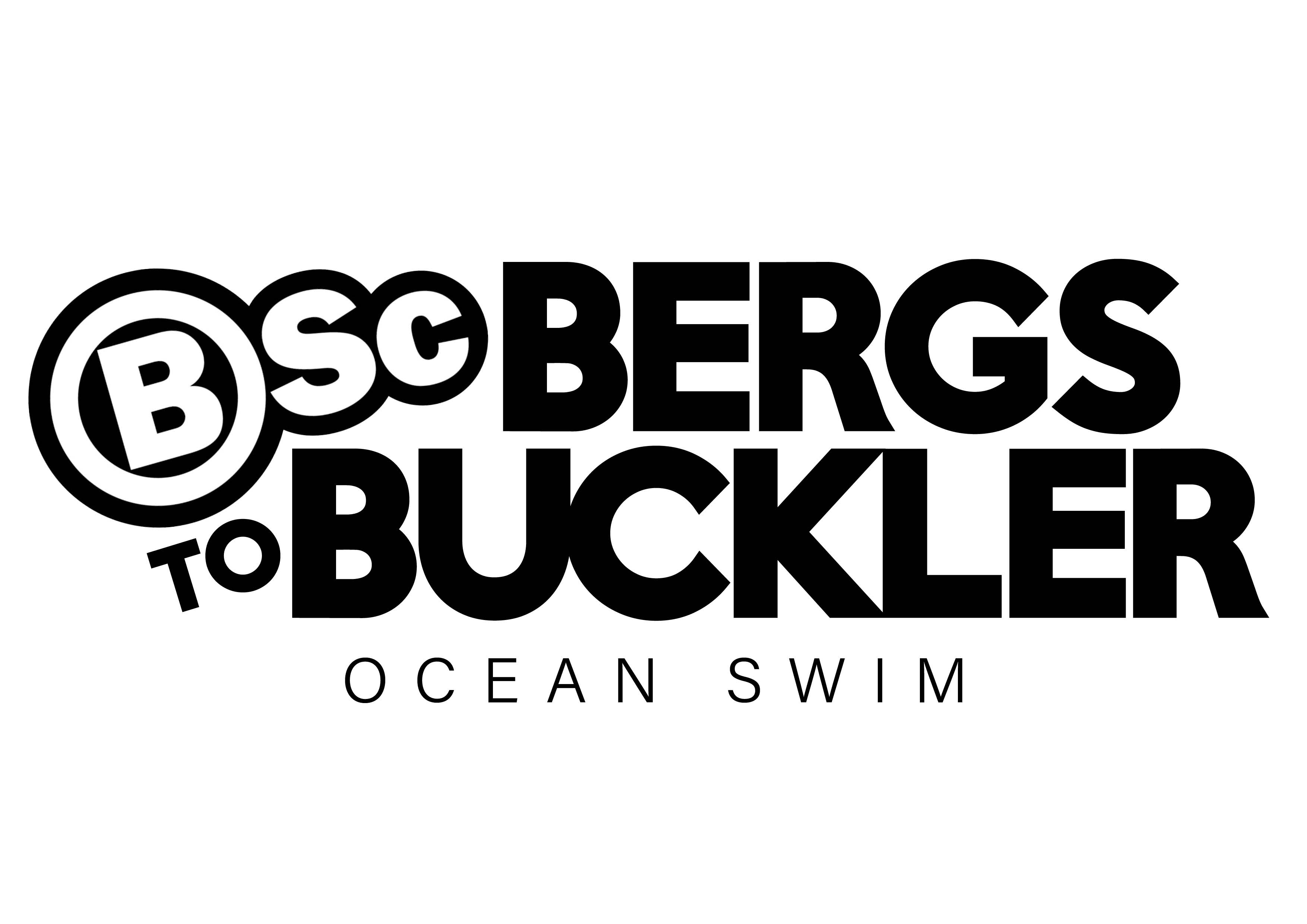 BSC Bergs to Buckler Ocean Swim Logo