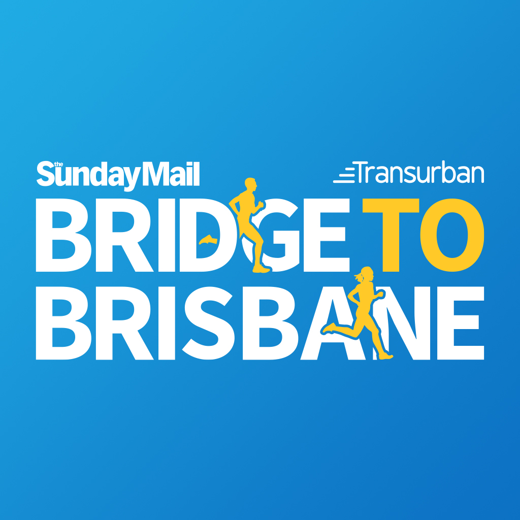 The Sunday Mail Bridge to Brisbane Fun Run Logo