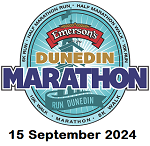 Emerson's Dunedin Marathon Logo