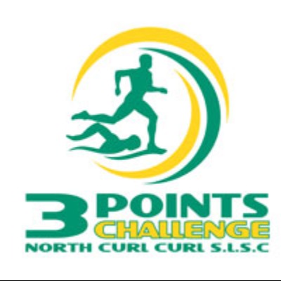 3 Points Challenge and Ocean Swim Logo