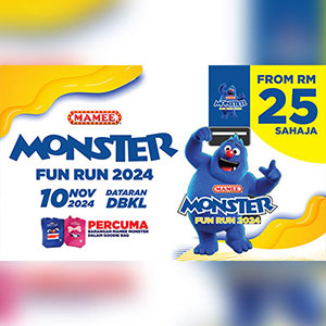 Mamee Monster Fun Run Logo