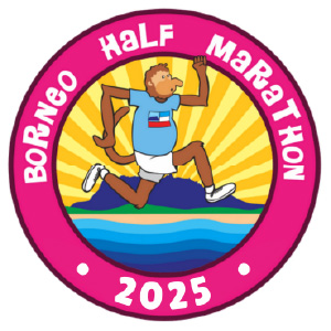 Borneo Half Marathon Logo