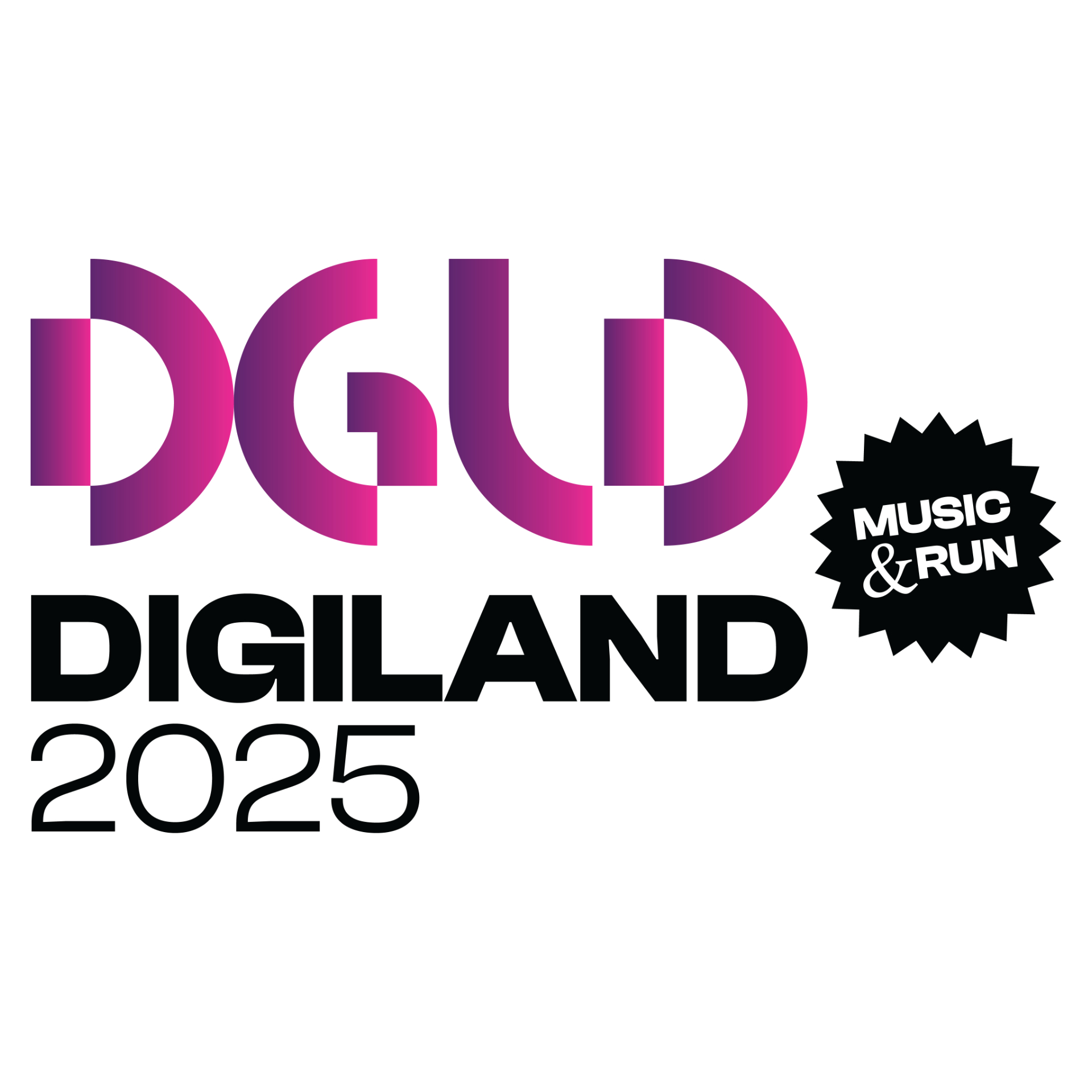 Digiland Run Logo