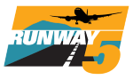 Runway5 and Runway Mile Logo