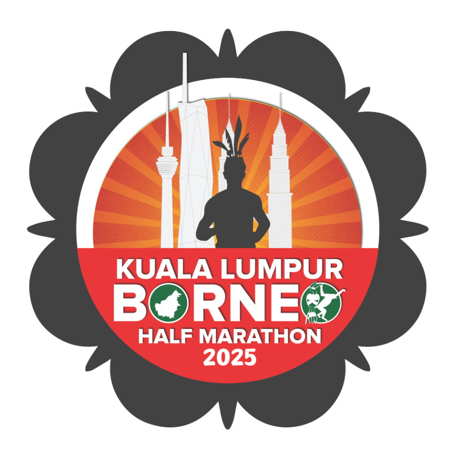Kuala Lumpur Borneo Half Marathon Logo