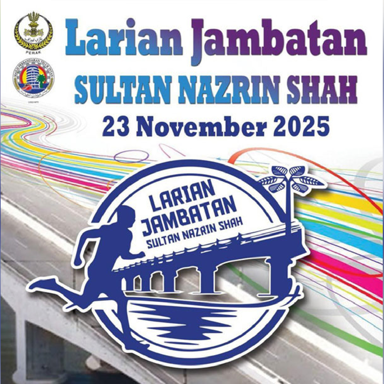 Larian Jambatan Sultan Nazrin Shah Logo