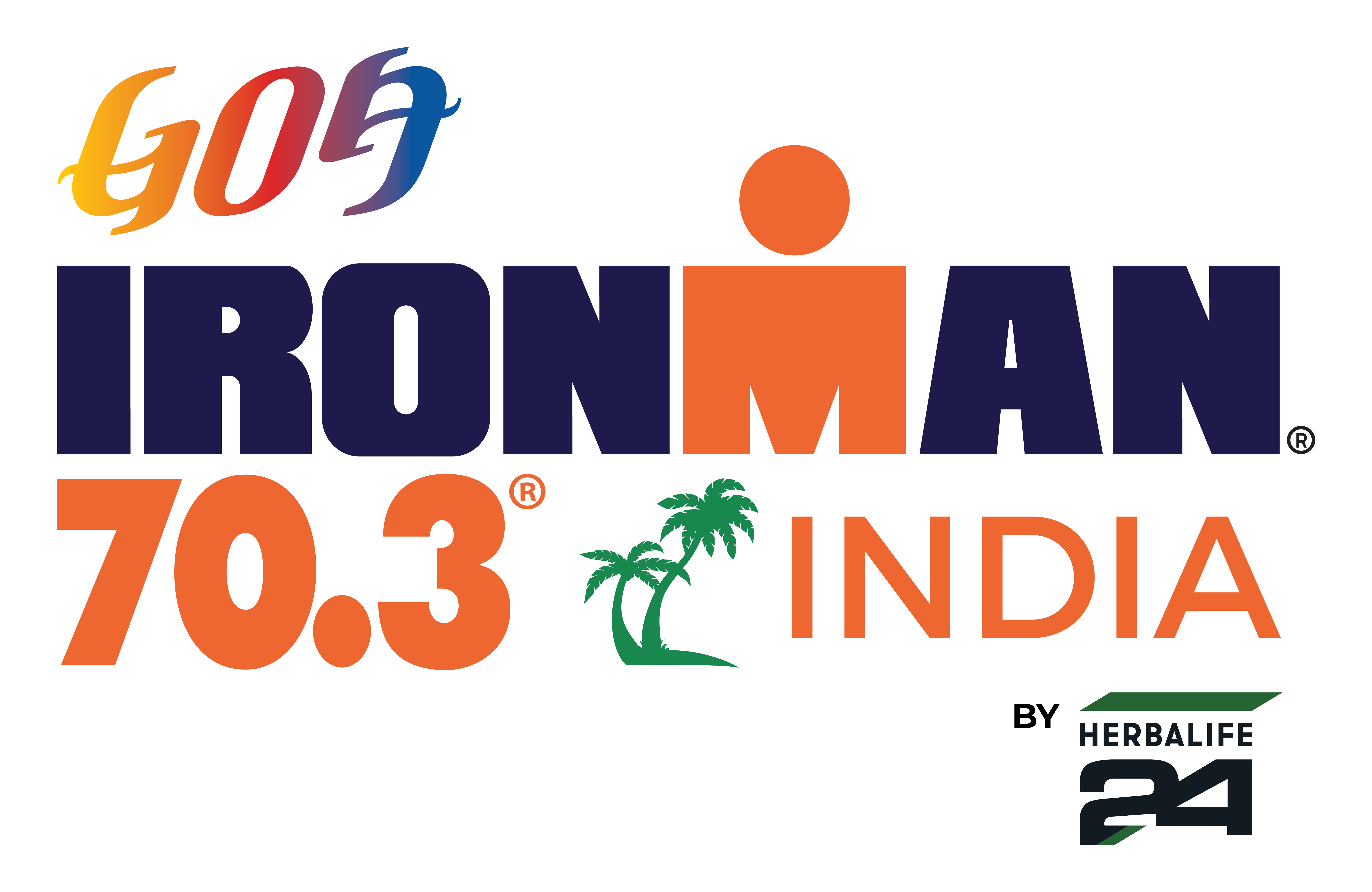 IRONMAN 70.3 GOA Logo