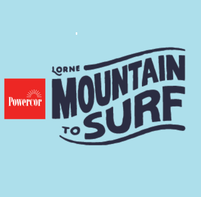 Lorne Mountain to Surf Logo