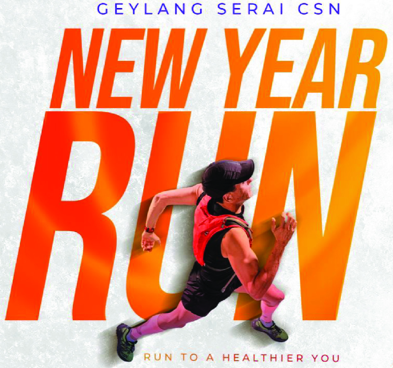 Geylang Serai CSN New Year Run Challenge Logo